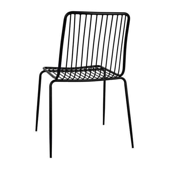 Bolero Stahldraht Esszimmerstühle (4 Stück) 2 Bolero Stahldraht Esszimmerstühle (4 Stück)