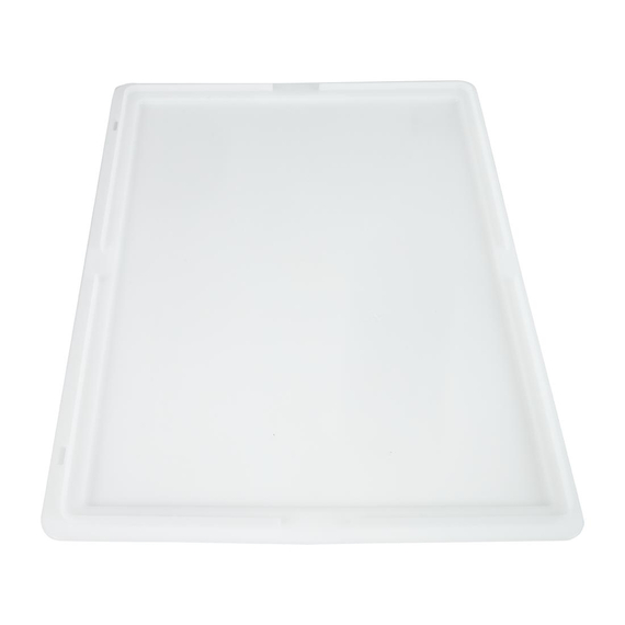 Cambro Pizzateigkistendeckel aus Polyethylen 60x40x2cm 6 Cambro Pizzateigkistendeckel aus Polyethylen 60x40x2cm