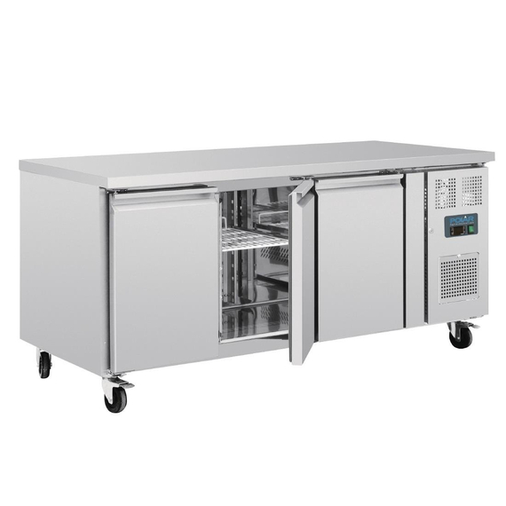 Polar Serie U Kühltheke Patisserieabmessung dreitürig 1 Polar Serie U Kühltheke Patisserieabmessung dreitürig