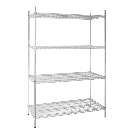 Vogue 4 Reihen Drahtregal Kit 1220x610mm Vogue 4 Reihen Drahtregal Kit 1220x610mm