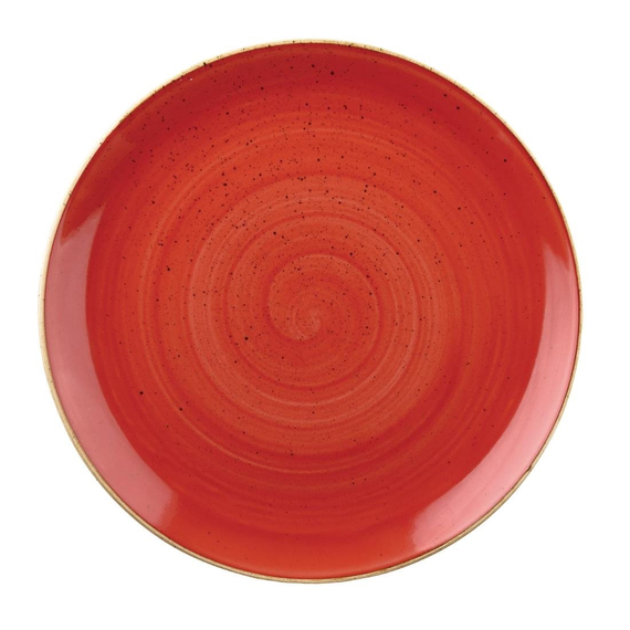 Churchill Stonecast, runder Coupé-Teller, Beerenrot, 217 mm, (12 Stück) Churchill Stonecast, runder Coupé-Teller, Beerenrot, 217 mm, (12 Stück)