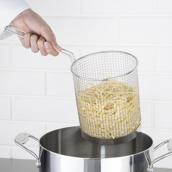 Vogue Edelstahl Spaghettikorb 3 Vogue Edelstahl Spaghettikorb