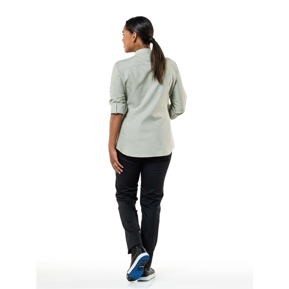 Chaud Devant Nordic Green Damen Kochjacke Größe L 2 Chaud Devant Nordic Green Damen Kochjacke Größe L