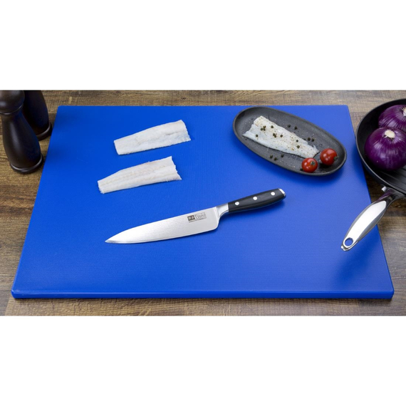 Hygiplas LDPE extra dickes Schneidebrett blau 60x45x2cm 4 Hygiplas LDPE extra dickes Schneidebrett blau 60x45x2cm