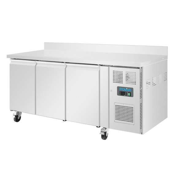 Polar Serie U 3-türiger Edelstahlgefrierschrank mit Spritzschutz 417Ltr 1 Polar Serie U 3-türiger Edelstahlgefrierschrank mit Spritzschutz 417Ltr
