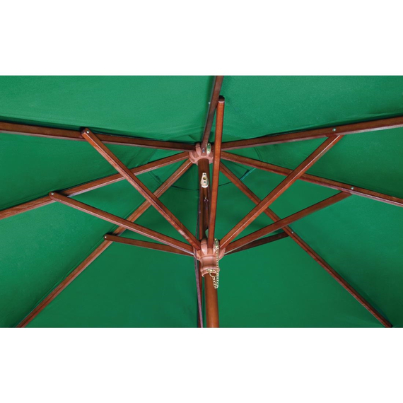 Bolero quadratischer Sonnenschirm grün 2,5m 2 Bolero quadratischer Sonnenschirm grün 2,5m