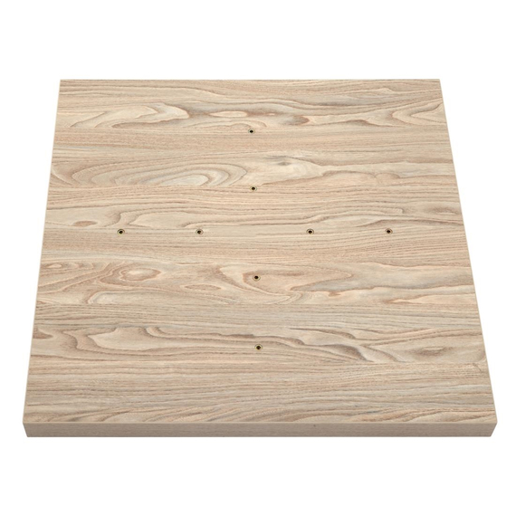 Bolero quadratische Tischplatte Antik naturell 60cm 4 Bolero quadratische Tischplatte Antik naturell 60cm