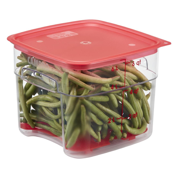 Cambro FreshPro Roter Abtropfboden 195x195mm 2 Cambro FreshPro Roter Abtropfboden 195x195mm