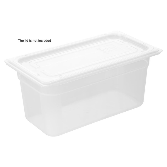 Nisbets Essentials Polypropylen 1/3 Gastronorm-Behälter 150mm 2 Nisbets Essentials Polypropylen 1/3 Gastronorm-Behälter 150mm
