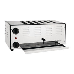 Rowlett Premier Toaster mit 6 Steckplätzen und zusätzlichen DuraHeat-Elementen
