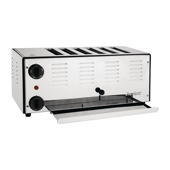 Rowlett Premier Toaster mit 6 Steckplätzen und zusätzlichen DuraHeat-Elementen Rowlett Premier Toaster mit 6 Steckplätzen und zusätzlichen DuraHeat-Elementen