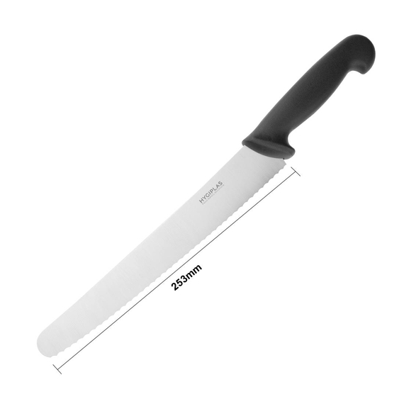 Hygiplas schwarz Bäckermesser 25cm 4 Hygiplas schwarz Bäckermesser 25cm