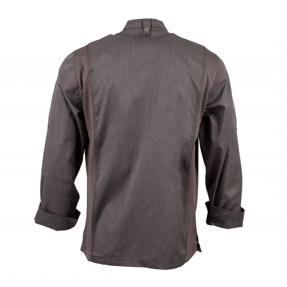 Chef Works Hartford Leichter L/S Mantel mit Reißverschluss Graphit Größe M 2 Chef Works Hartford Leichter L/S Mantel mit Reißverschluss Graphit Größe M