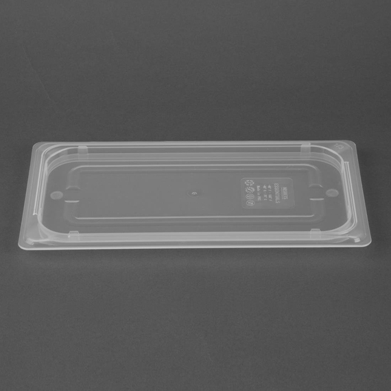 Nisbets Essentials Polypropylen Gastronorm-Deckel 1/3 3 Nisbets Essentials Polypropylen Gastronorm-Deckel 1/3