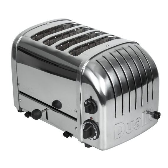 Dualit Kombi-Toaster 42174 Edelstahl 4 Schlitze 3 Dualit Kombi-Toaster 42174 Edelstahl 4 Schlitze