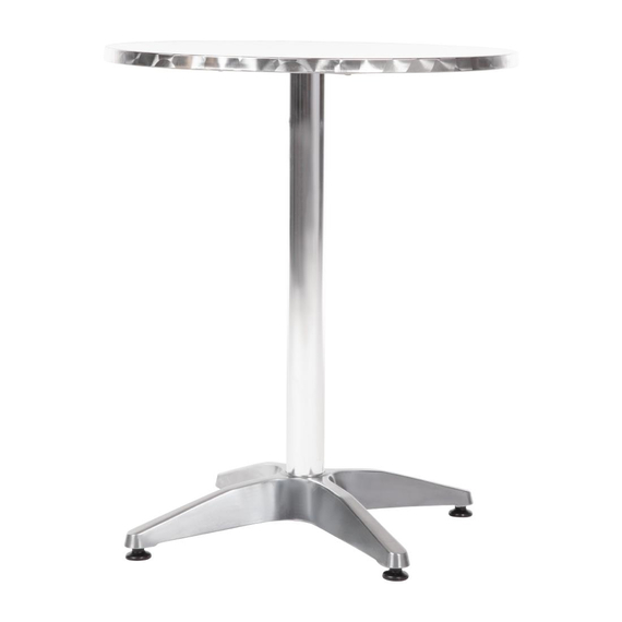 Bolero runder Bistrotisch Edelstahl 1 Bein 60cm 2 Bolero runder Bistrotisch Edelstahl 1 Bein 60cm