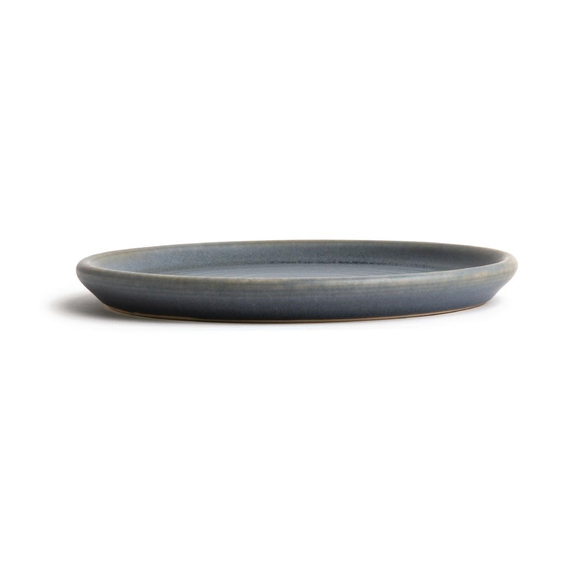Olympia Canvas runder Teller mit schmalem Rand granit-blau 18cm (6 Stück) 2 Olympia Canvas runder Teller mit schmalem Rand granit-blau 18cm (6 Stück)