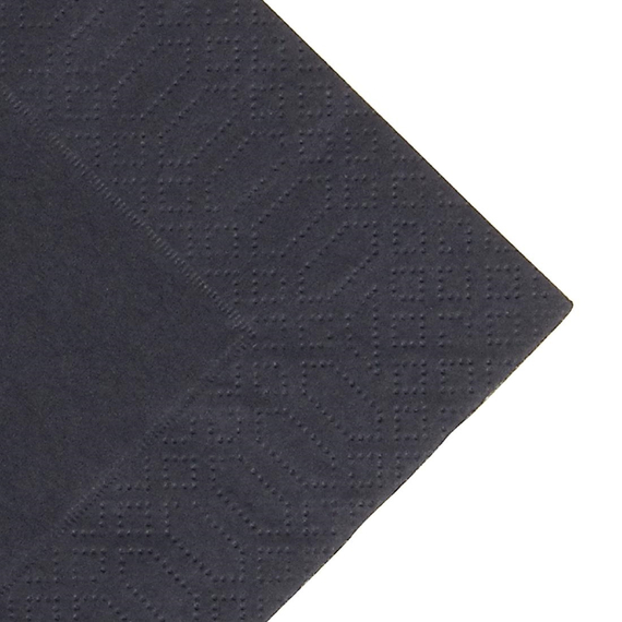 Duni Kompostierbare Lunchservietten schwarz 33cm (1000 Stück) 1 Duni Kompostierbare Lunchservietten schwarz 33cm (1000 Stück)
