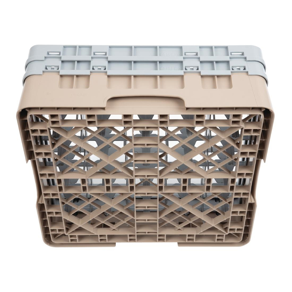 Cambro Gläserspülkorb beige mit 25 Fächern max Glashöhe 13,3cm 4 Cambro Gläserspülkorb beige mit 25 Fächern max Glashöhe 13,3cm