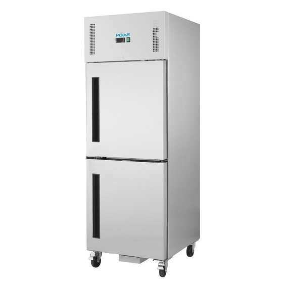 Polar Serie G Gefrierschrank Edelstahl mit 2 Türen 600L 1 Polar Serie G Gefrierschrank Edelstahl mit 2 Türen 600L