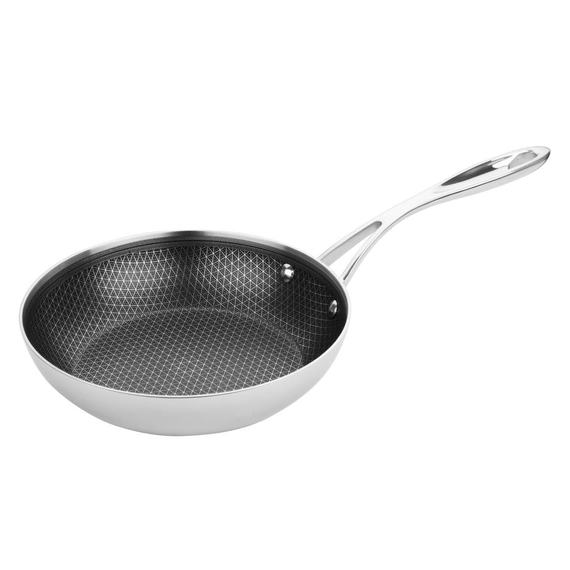 Vogue Tri-Shield Edelstahl Bratpfanne mit Clad-Beschichtung 20cm Vogue Tri-Shield Edelstahl Bratpfanne mit Clad-Beschichtung 20cm