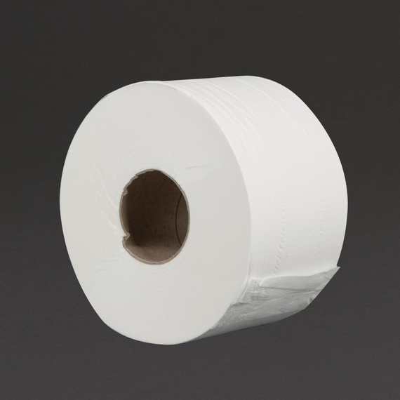 Jantex Mini Jumbo Toilettenpapier 2-lagig 12 Stück 3 Jantex Mini Jumbo Toilettenpapier 2-lagig 12 Stück