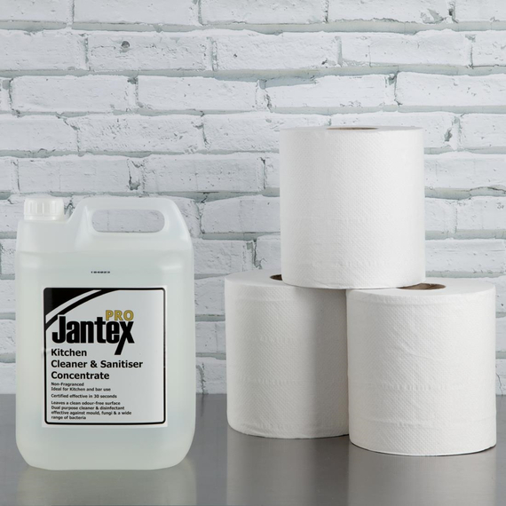 Jantex Handtuchrollen für Innenabrollung weiß 2-lagig (6 Stück) 5 Jantex Handtuchrollen für Innenabrollung weiß 2-lagig (6 Stück)