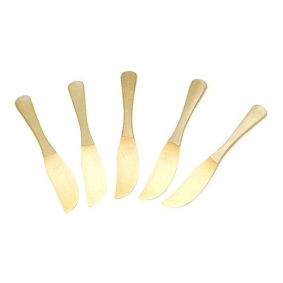 Sier Einwegmesser Bambus 90 mm (30 Stück) Sier Einwegmesser Bambus 90 mm (30 Stück)