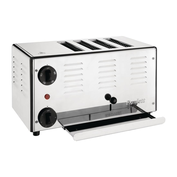 Rowlett Premier 4-Schlitz-Toaster mit extra DuraHeat Elementen Rowlett Premier 4-Schlitz-Toaster mit extra DuraHeat Elementen