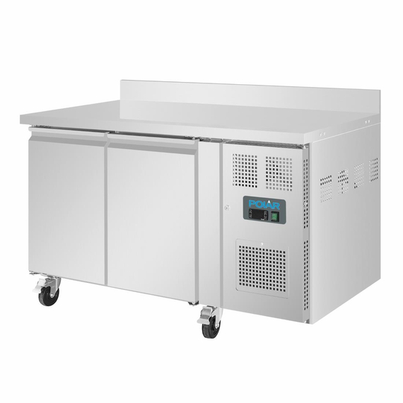 Polar U-Serie Doppel-Tür Thekenkühlschrank mit Aufkantung 282Ltr 1 Polar U-Serie Doppel-Tür Thekenkühlschrank mit Aufkantung 282Ltr