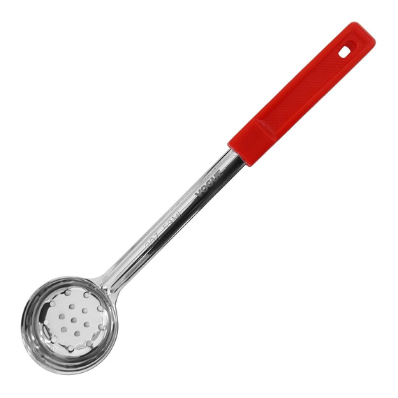 Vogue Rot Perforierte Solide Schöpfkelle 60ml 1 Vogue Rot Perforierte Solide Schöpfkelle 60ml