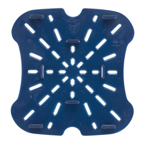Cambro FreshPro Blauer Abtropfboden 235x235mm 5 Cambro FreshPro Blauer Abtropfboden 235x235mm
