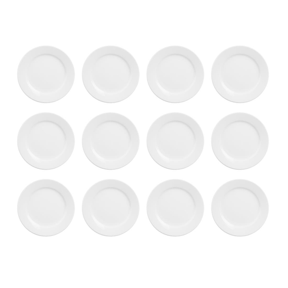 Olympia Athena runde Teller mit breitem Rand 16,5(Ø)cm (12er Pack) (12 Stück) 5 Olympia Athena runde Teller mit breitem Rand 16,5(Ø)cm (12er Pack) (12 Stück)