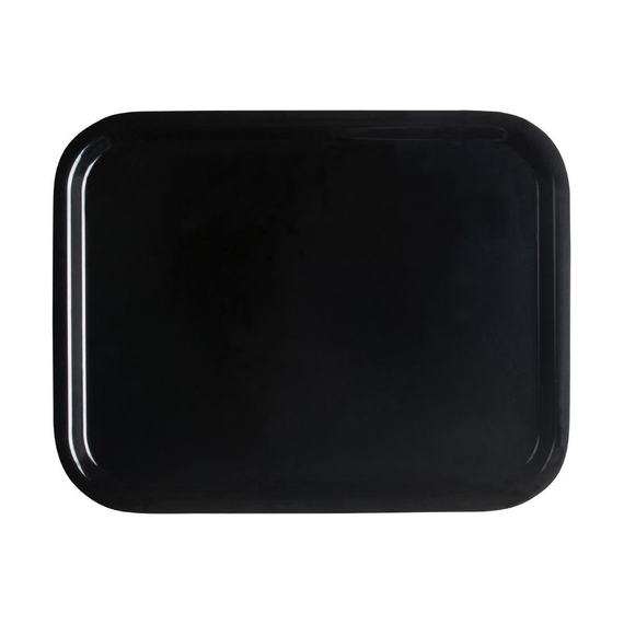 Cambro Capri Tablett, glatte Oberfläche, Schwarz, 320 x 530 mm Cambro Capri Tablett, glatte Oberfläche, Schwarz, 320 x 530 mm