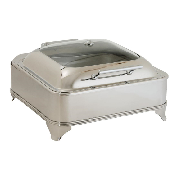 Olympia Elektrischer Chafing-Dish quadratisch 2 Olympia Elektrischer Chafing-Dish quadratisch