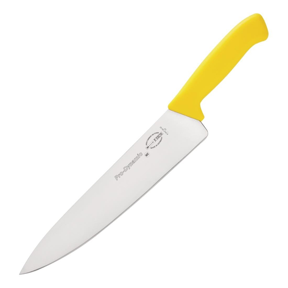 Dick Kochmesser 26cm Farbcode gelb Dick Kochmesser 26cm Farbcode gelb