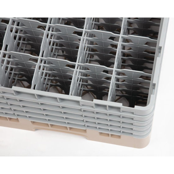 Cambro Gläserspülkorb beige mit 25 Fächern max Glashöhe 25,7cm 2 Cambro Gläserspülkorb beige mit 25 Fächern max Glashöhe 25,7cm