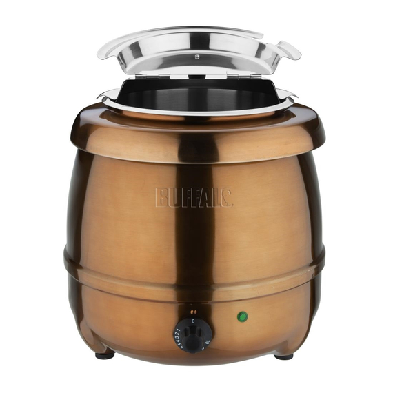 Buffalo Suppenkessel kupferfarben 10L 1 Buffalo Suppenkessel kupferfarben 10L