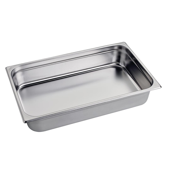 Gastro M Edelstahl GN-Behälter 10cm GN1/1 Gastro M Edelstahl GN-Behälter 10cm GN1/1