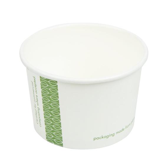 Vegware kompostierbare Schalen für warme Speisen 110ml (1000 Stück) 3 Vegware kompostierbare Schalen für warme Speisen 110ml (1000 Stück)