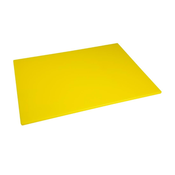Hygiplas LDPE Schneidebrett gelb 600x450x10mm 3 Hygiplas LDPE Schneidebrett gelb 600x450x10mm