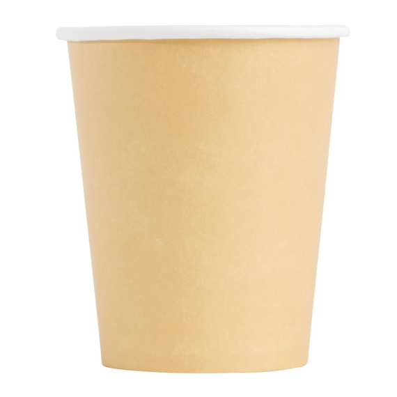 Fiesta Recyclable Coffee To Go Becher 230ml hellbraun x1000 (1000 Stück) 5 Fiesta Recyclable Coffee To Go Becher 230ml hellbraun x1000 (1000 Stück)