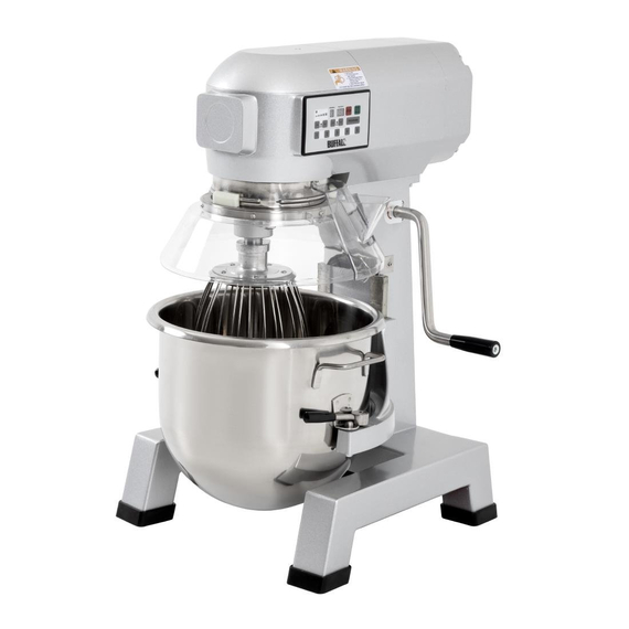 Buffalo 20Ltr Digitaler Planetenmischer 4 Buffalo 20Ltr Digitaler Planetenmischer