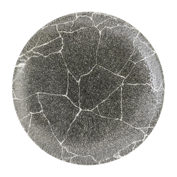 Churchill Studio Prints Kintsugi Quartz Black Coupé-Teller, 217 mm, (12 Stück) Churchill Studio Prints Kintsugi Quartz Black Coupé-Teller, 217 mm, (12 Stück)