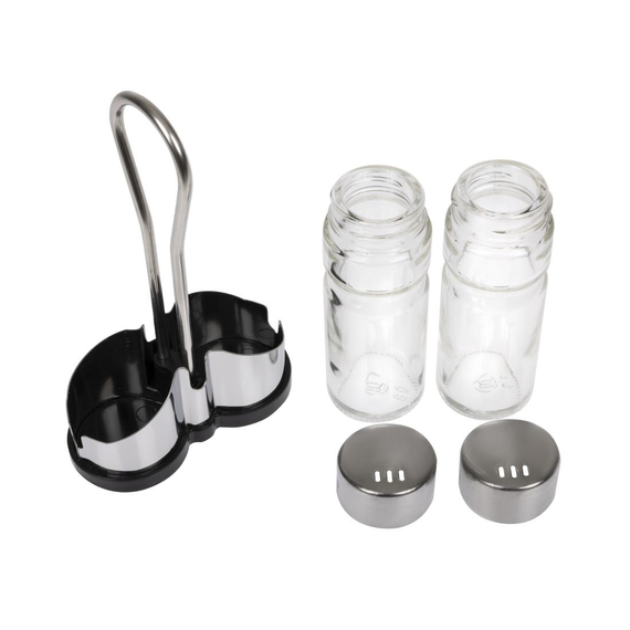 APS Salz- und Pfeffer-Set und Halter 3 APS Salz- und Pfeffer-Set und Halter