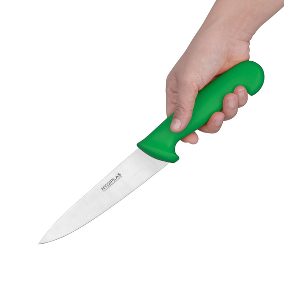 Hygiplas Kochmesser 16cm grün 1 Hygiplas Kochmesser 16cm grün
