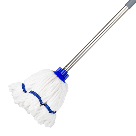 Jantex Mikrofaser-Wischkopf Blau Streifen 150g 4 Jantex Mikrofaser-Wischkopf Blau Streifen 150g