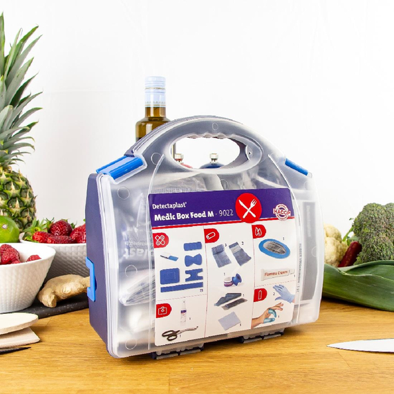 Detectaplast Erste Hilfe Box Lebensmittelindustrie 2 Detectaplast Erste Hilfe Box Lebensmittelindustrie