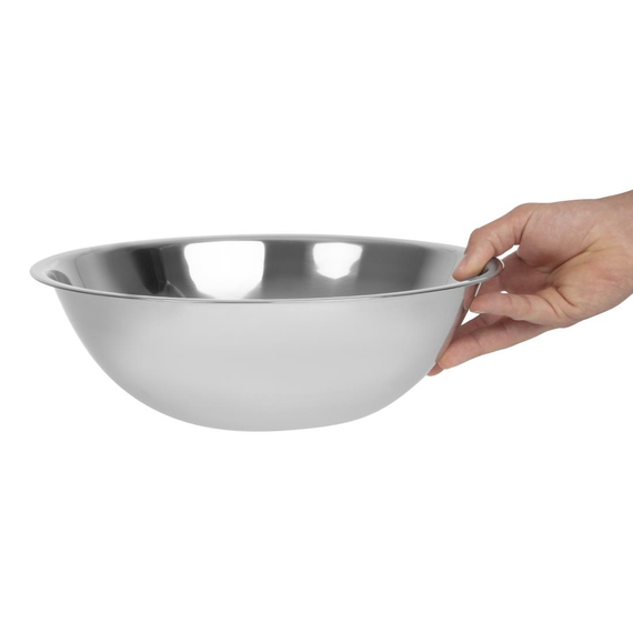 Vogue Edelstahl Rührschüssel 4,8L 3 Vogue Edelstahl Rührschüssel 4,8L