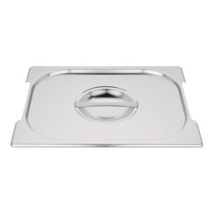 Vogue Edelstahl GN1/2 Deckel für GN-Behälter mit Griffen